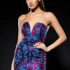 Party Dresses * | Midnight Special Sequin Detailed Mini Dress Blue