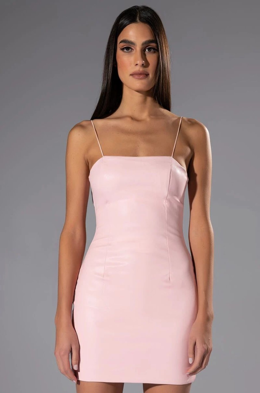 Mini Dresses * | Everlie Every Night Mini Dress In Pink Light Pink