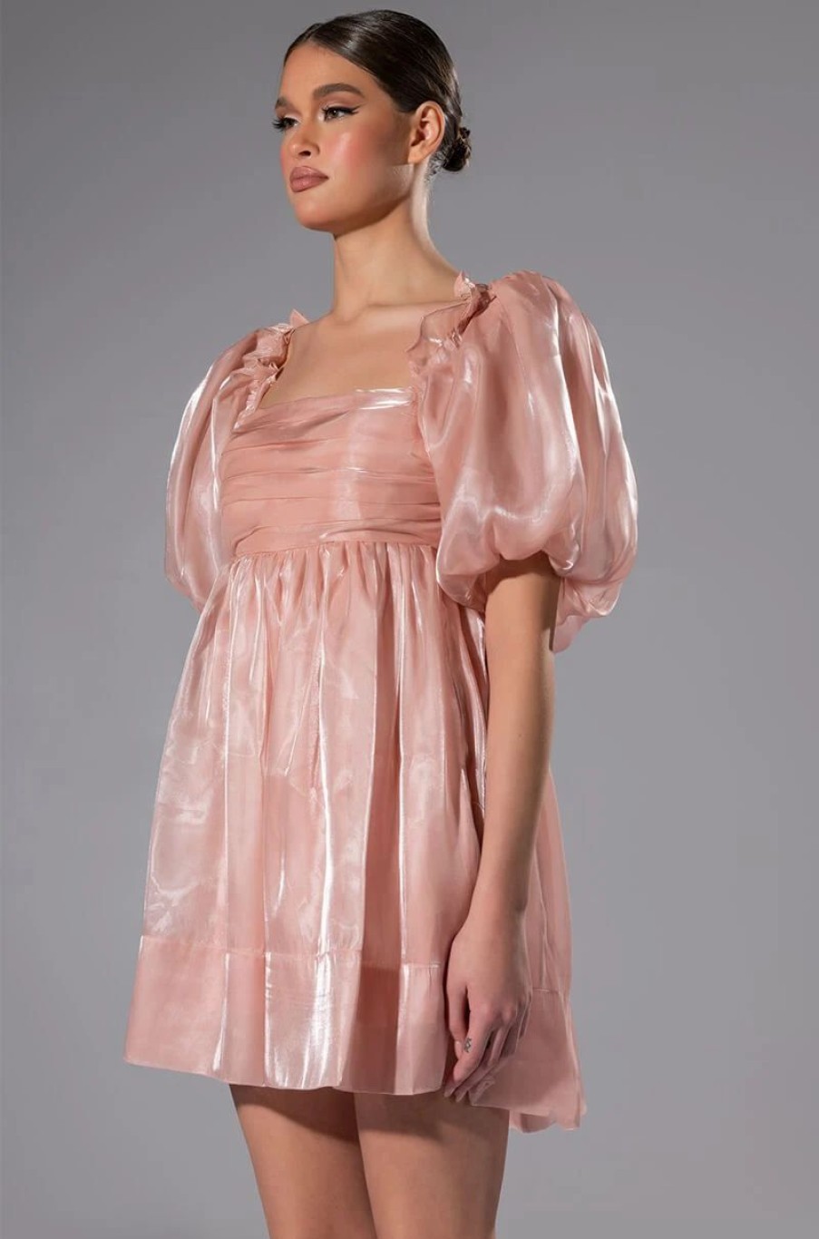 Party Dresses * | Too Sweet For You Babydoll Dress Blush