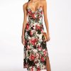 Maxi Dresses * | Dance Free Floral Maxi Dress White Multi