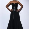 Maxi Dresses * | Run The World Strapless Maxi Dress Black