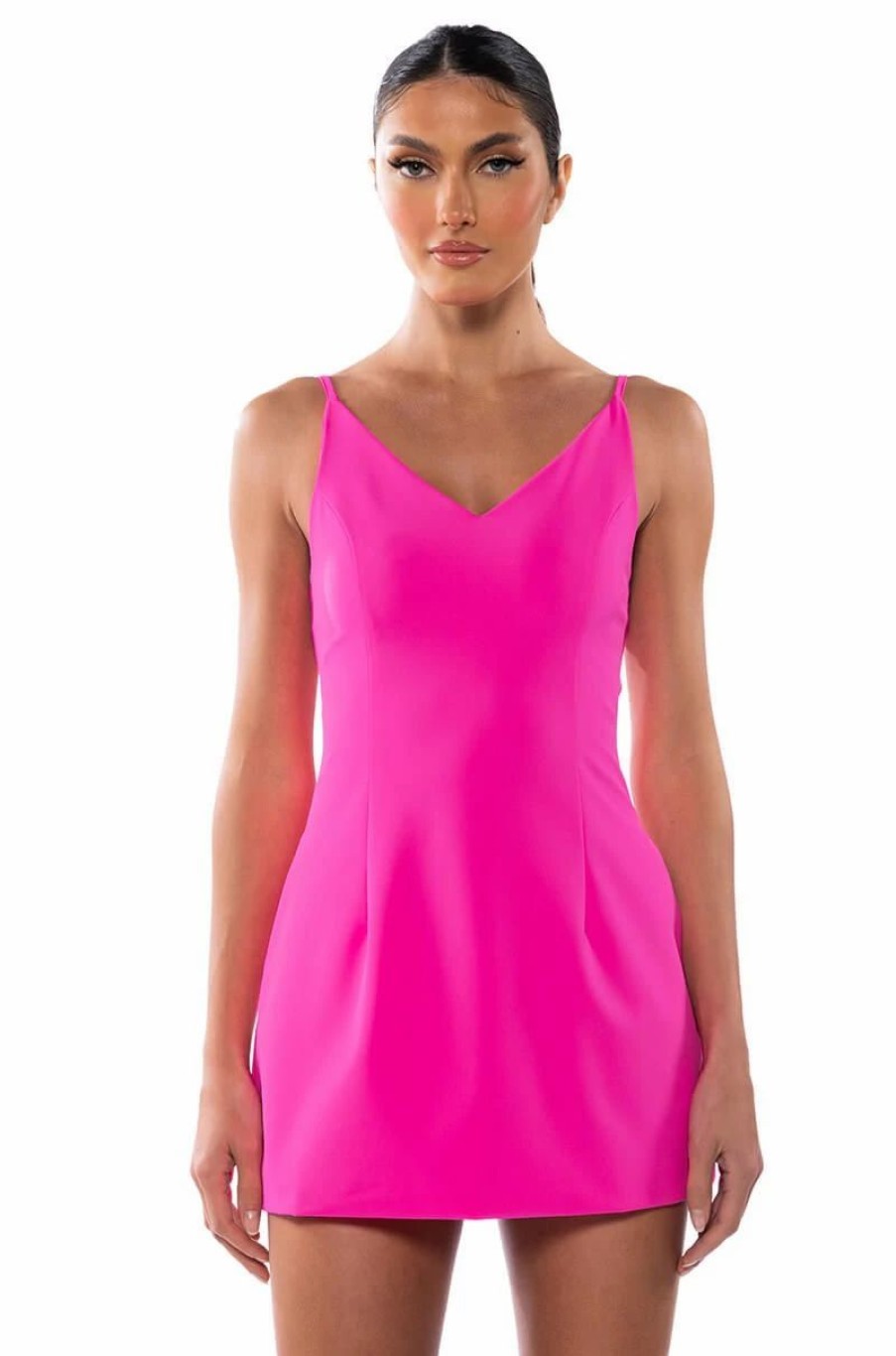 Sexy Dresses * | The Great Escape Sleeveless Mini Dress Pink