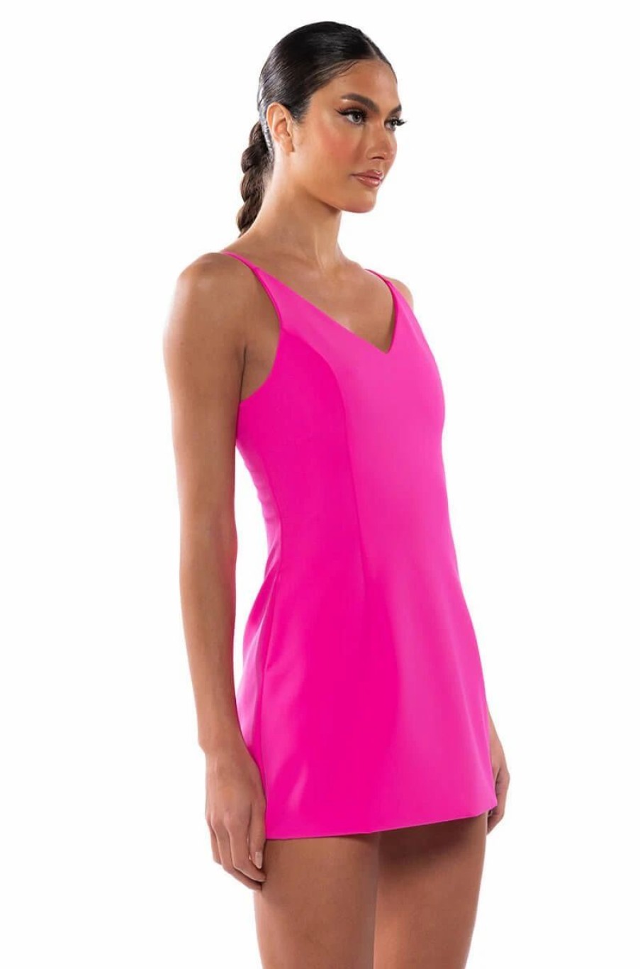 Sexy Dresses * | The Great Escape Sleeveless Mini Dress Pink