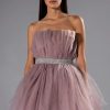 Party Dresses * | Make A Move Tulle Mini Dress Light Purple